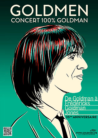 GOLDMEN - Tribute 100% Goldman -  De Goldman à Frédéricks Goldman Jones