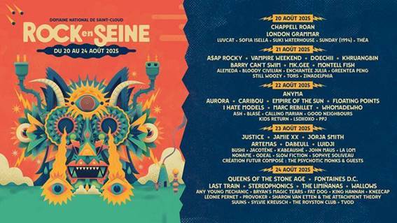 Rock en Seine 2025