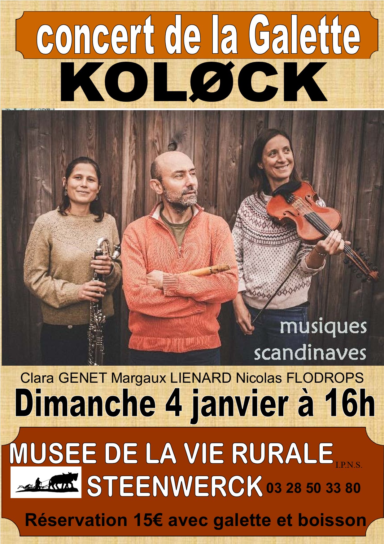 CONCERT DE LA GALETTE KOLØCK